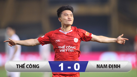 Kết quả Thể Công Viettel 1-0 Nam Định: Xa dần chức vô địch